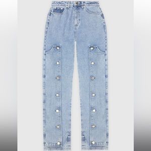 Button Down Mom Jeans From Maniere De Voir